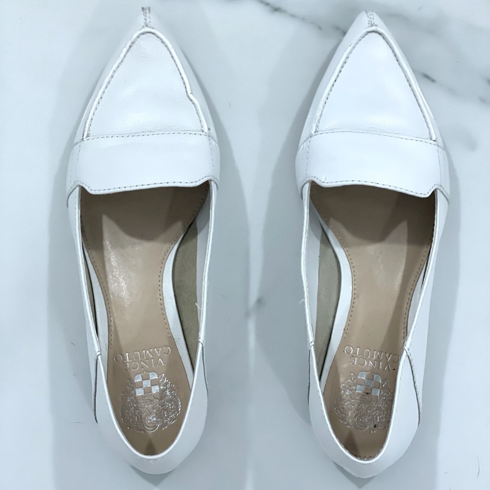 White Vince Camuto shoes